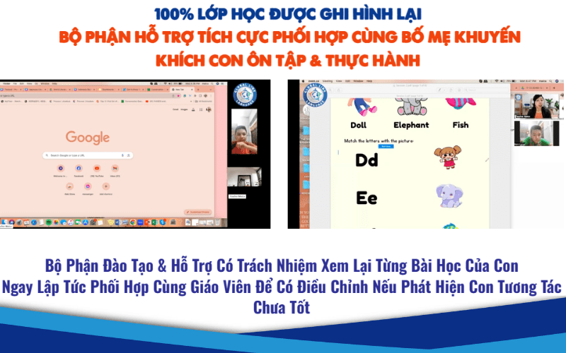 Khóa học tiếng Anh online 1 kèm 1 cho trẻ em