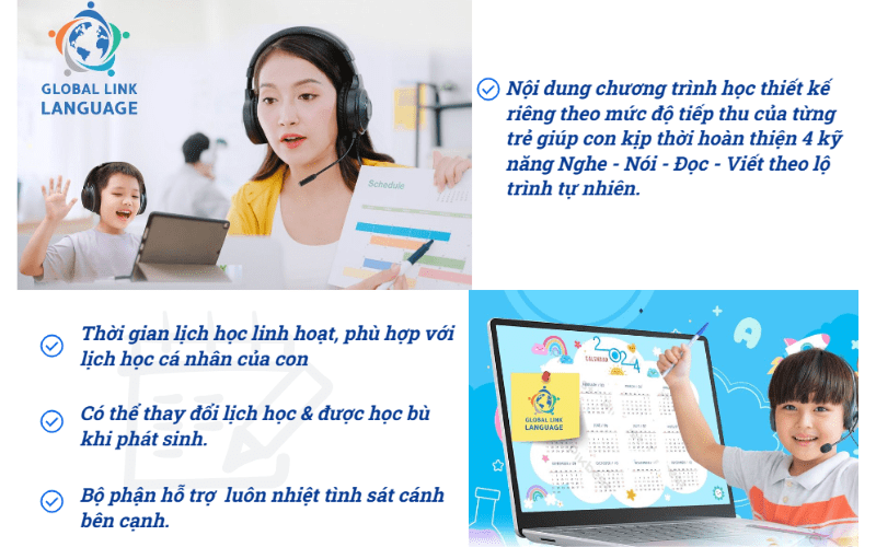 Khóa học tiếng Anh online 1 kèm 1 cho trẻ em