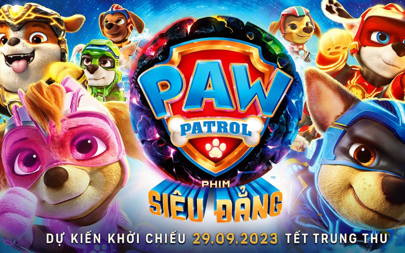 Phim Paw Patrol: The Mighty Movie (2023)