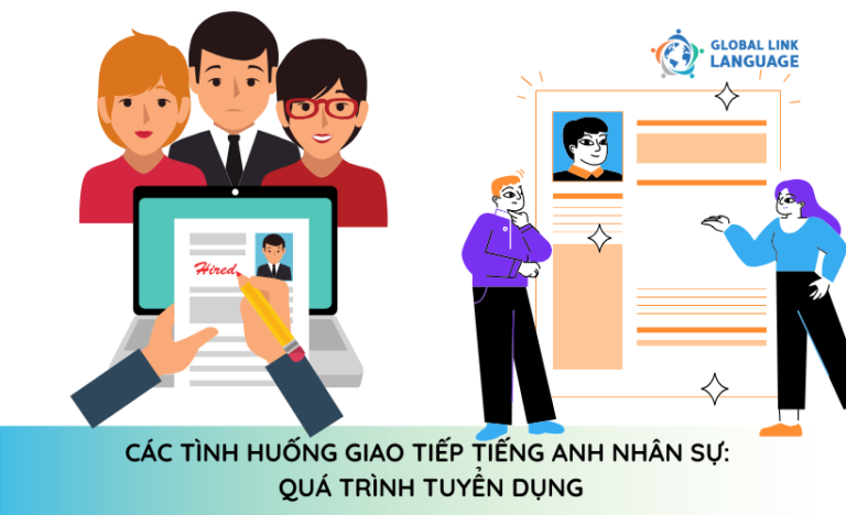 Các tình huống giao tiếp tiếng Anh nhân sự: Quá trình tuyển dụng