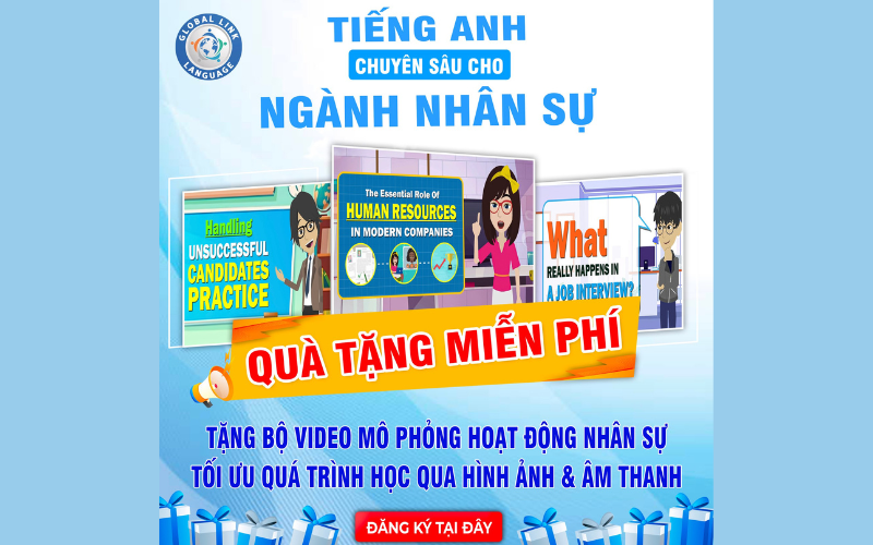 Khóa học tiếng Anh chuyên sâu cho ngành nhân sự