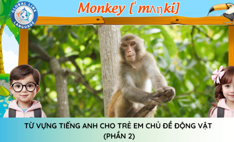 Từ vựng tiếng Anh cho trẻ em chủ đề động vật (phần 2)