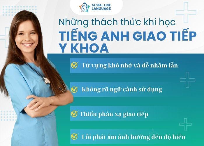 Thách thức khi học Tiếng Anh giao tiếp Y khoa