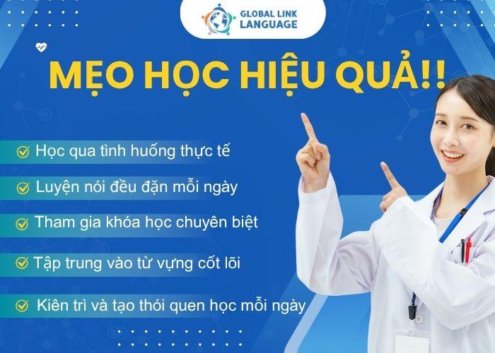Tiếng Ang chuyên ngành Y - Chia sẻ mẹo học
