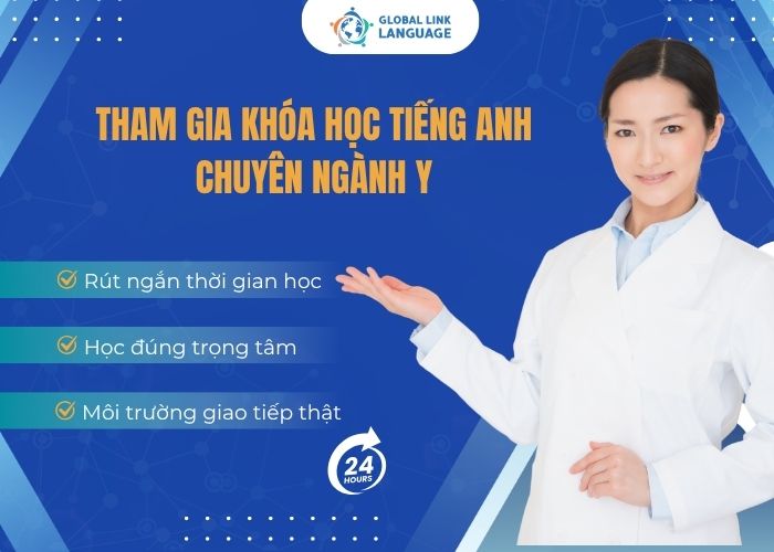 Tham gia khóa học giao tiếp tiếng Anh chuyên ngành Y