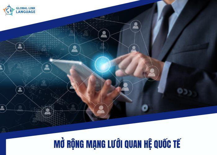 Tiếng Anh cho người đi làm mở rộng mạng lưới quan hệ quốc tế