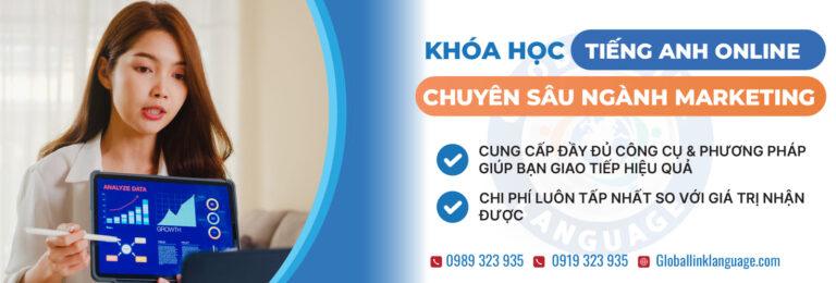 Tiếng Anh chuyên ngành Khóa học tiếng Anh chuyên sâu ngành Marketing