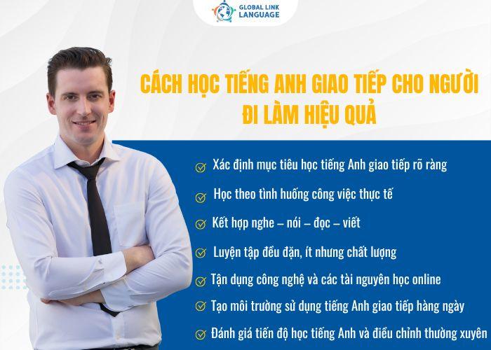 Tiếng Anh giao tiếp cho người đi làm cách học hiệu quả