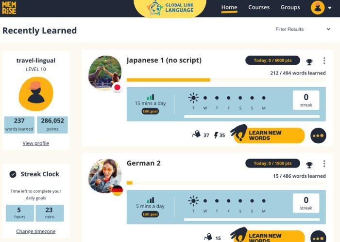 Tiếng Anh giao tiếp cho người đi làm Memrise
