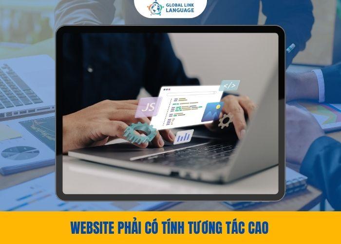 Tiếng Anh giao tiếp cho người đi làm website có tính tương tác cao
