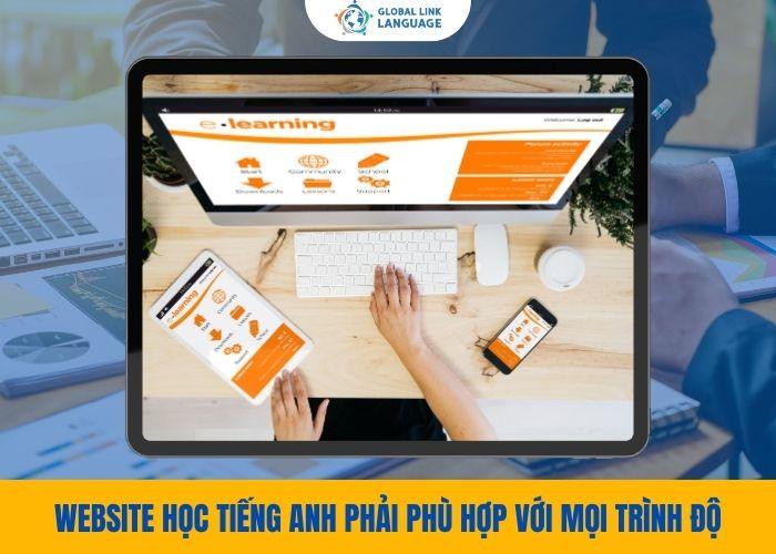 Tiếng Anh giao tiếp cho người đi làm website phù hợp mọi trình độ