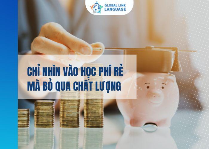 Trung tâm tiếng Anh cho người đi làm Chỉ nhìn vào học phí rẻ mà bỏ qua chất lượng