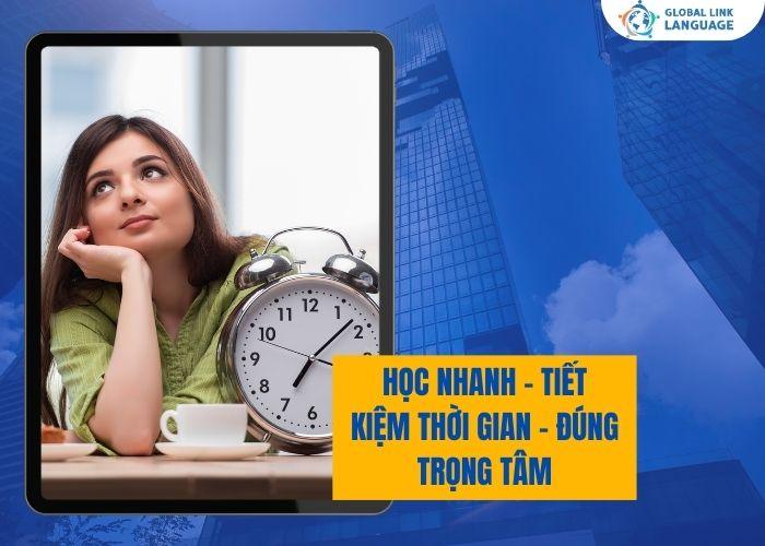 Trung tâm tiếng Anh cho người đi làm Học nhanh, đúng trọng tâm và tiết kiệm thời gian