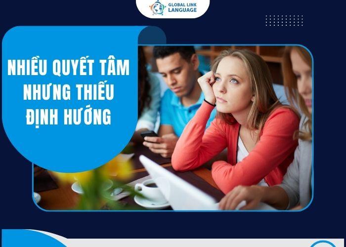 Trung tâm tiếng Anh cho người đi làm Người đi làm có nhiều quyết tâm nhưng thiếu định hướng