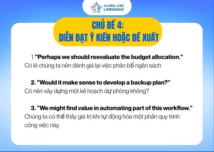 Tiếng Anh giao tiếp cho người đi làm
