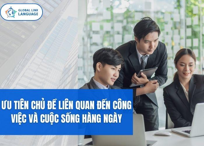 Tiếng Anh giao tiếp cho người đi làm