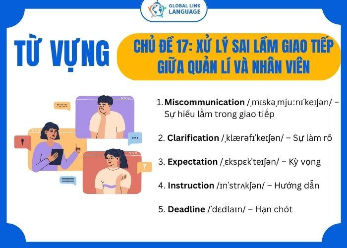 Tiếng Anh giao tiếp cho người đi làm