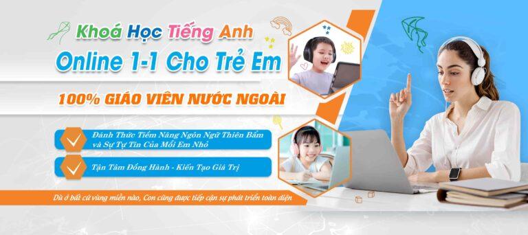 Khóa học tiếng Anh online cho trẻ em tại Global Link Language