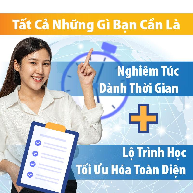 Học tiếng Anh cho người đi làm cần kích hoạt quyết tâm cao nhất