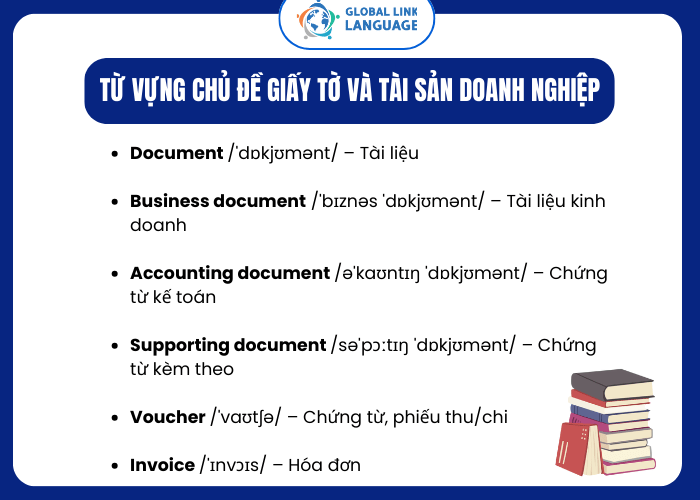 Tiếng Anh chuyên ngành Kế toán