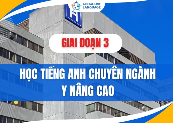 Giai đoạn cuối cùng là giai đoạn học tiếng Anh chuyên ngành Y nâng cao