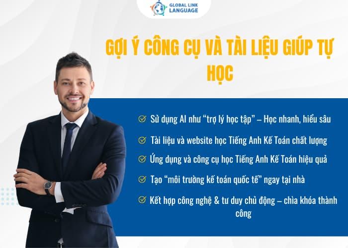 Học với công cụ hỗ trợ sẽ giúp việc học tiếng Anh Kế toán dễ dàng và thú vị hơn