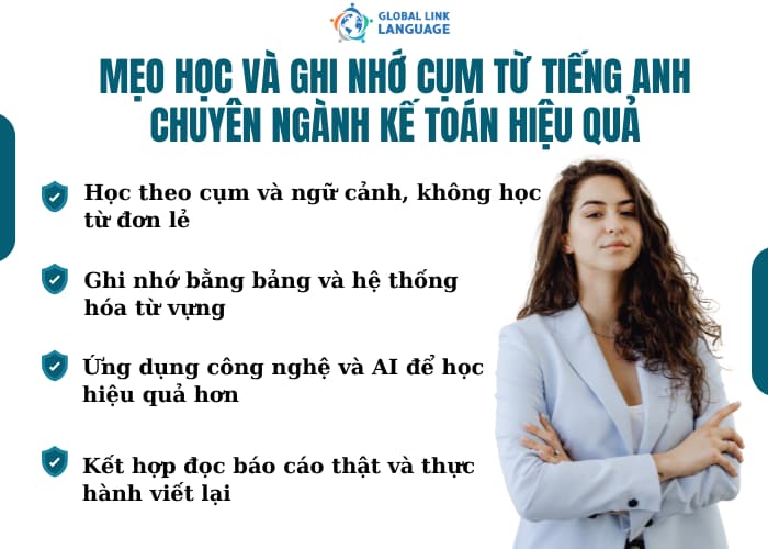 Khi bạn có cách học hiệu quả thì việc học tiếng Anh chuyên ngành Kế toán sẽ trở nên dễ dàng hơn