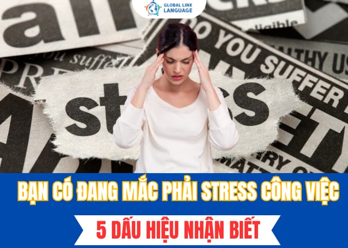 Bạn Có Đang Mắc Phải Stress Công Việc & 5 Dấu Hiệu Nhận Biết