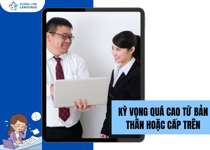 Nhiều bạn tự tạo ra áp lực vô hình cho chính mình khiến stress công việc kéo dài
