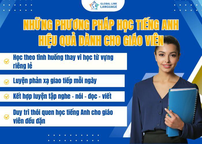 Những phương pháp học tiếng Anh hiệu quả dành cho giáo viên