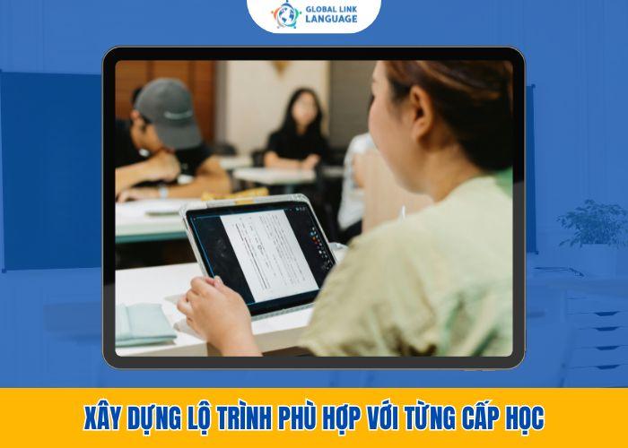 Xây dựng lộ trình phù hợp với từng cấp học