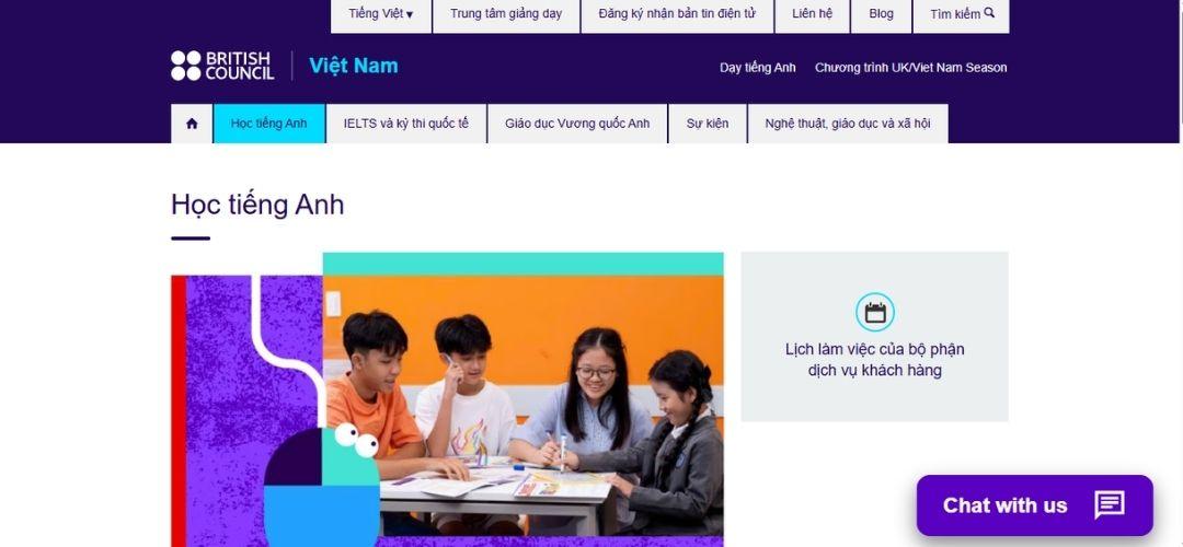 British Council English Online: Chương trình có cả lớp riêng và lớp nhóm