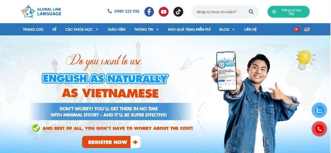 Global Link Language: Lựa chọn cần tìm hiểu khi muốn học gắn với mục tiêu sử dụng