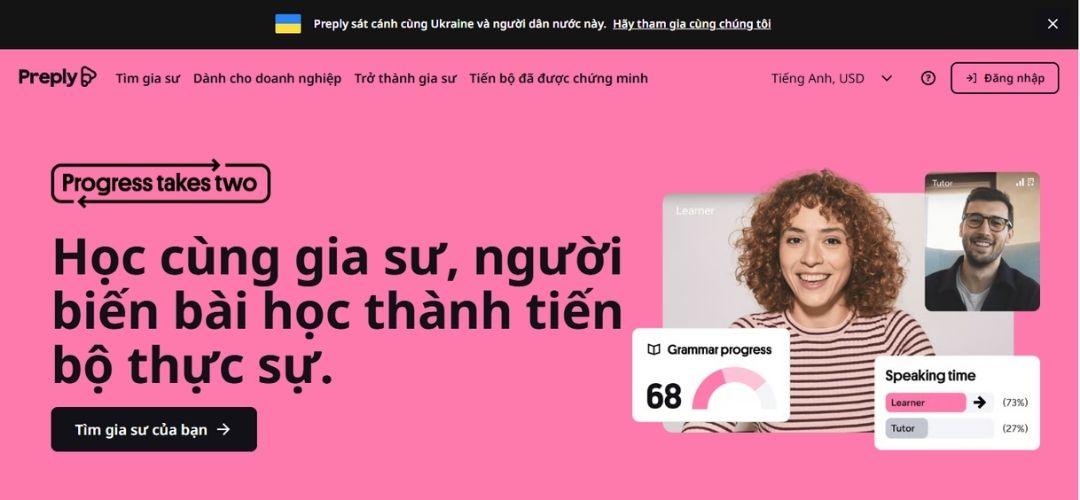 Preply: Nền tảng dành cho người muốn chủ động lựa chọn gia sư